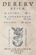 Cato,Terentius u. Palladius.