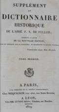 Feller,F.X.de.