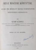 Szabo,K. u. A.Hellebrant.