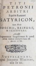 Petronius Arbiter.