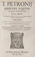 Petronius Arbiter,T.