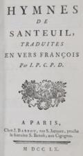 Santeul,(J.B.)de.
