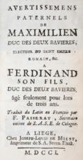 Maximilian I, Kurfürst von Bayern.