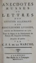 Marche,C.F.S.de la (d.i. C.F.Schwan).