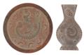 Paar Bronzen