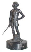 David gegen Goliath.