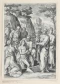 Die Erweckung des Lazarus.