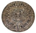 Azteken-Kalender Bronze.