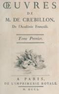 Crebillon,(P.J.).