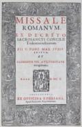 Missale Romanum,