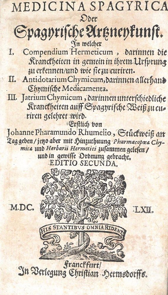 Große Abbildung Nr.1: 120-1001 Rhumelius (Rummel),J.P.: (Medizin)