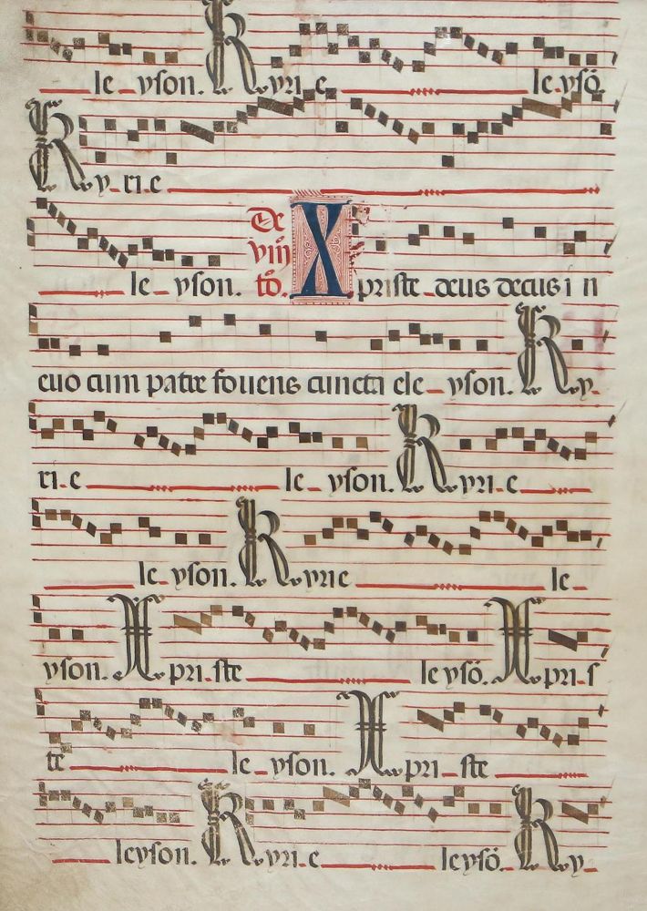 Große Abbildung Nr.1: 120-102 Antiphonar.: (Handschriften)