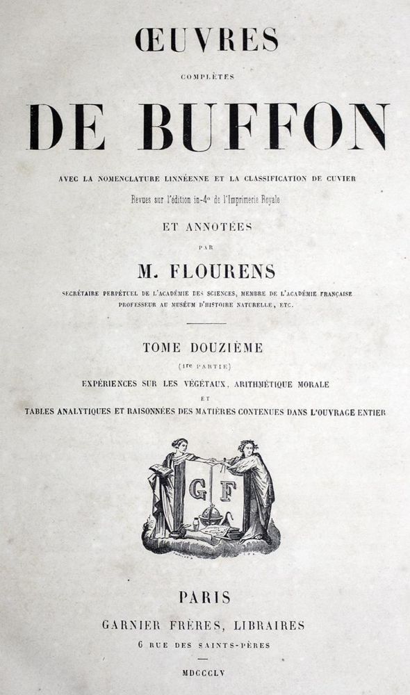 Große Abbildung Nr.5: 120-1020 Buffon,(G.L.L.de).: (Zoologie)