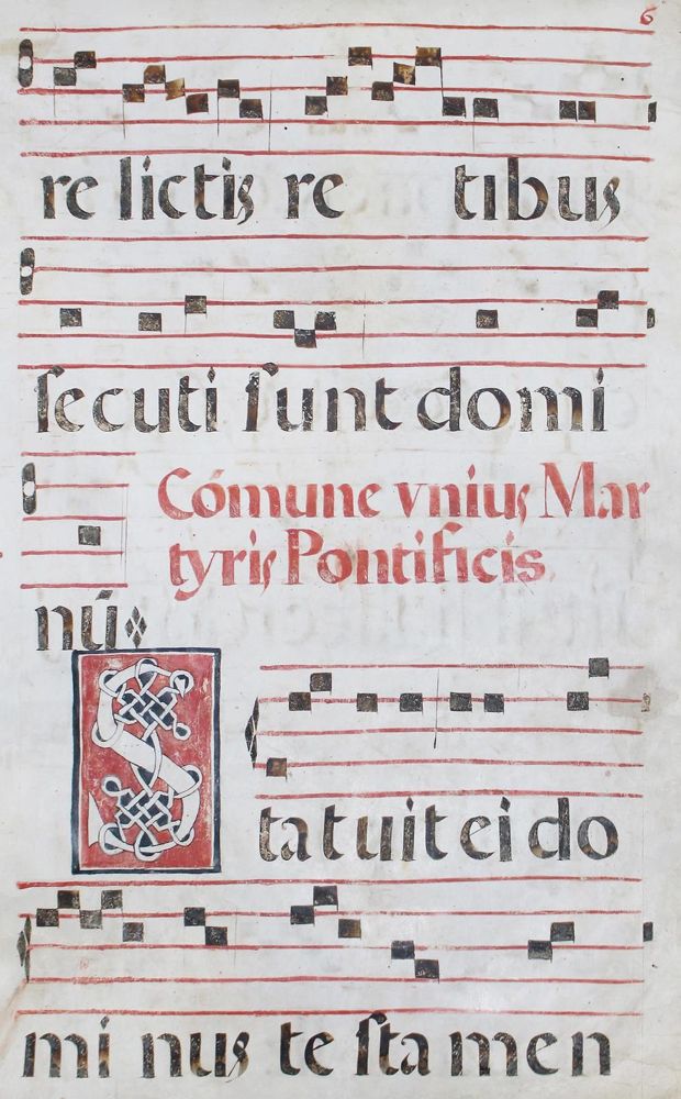Große Abbildung Nr.1: 120-103 Antiphonar.: (Handschriften)