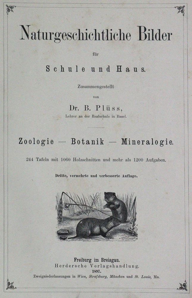 Große Abbildung Nr.2: 120-1046 Konvolut: (Zoologie)