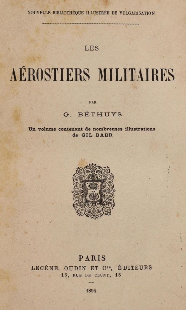 Große Abbildung Nr.11: 120-1094 Sircos,A. u. T.Pallier.: (Verschiedene Gebiete - Varia, Aeronautik)
