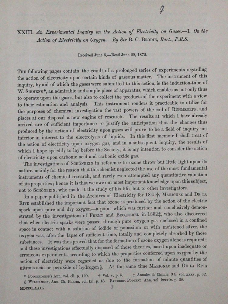 Große Abbildung Nr.1: 120-1102 Brodie,B.C.: (Verschiedene Gebiete - Varia, Chemie)
