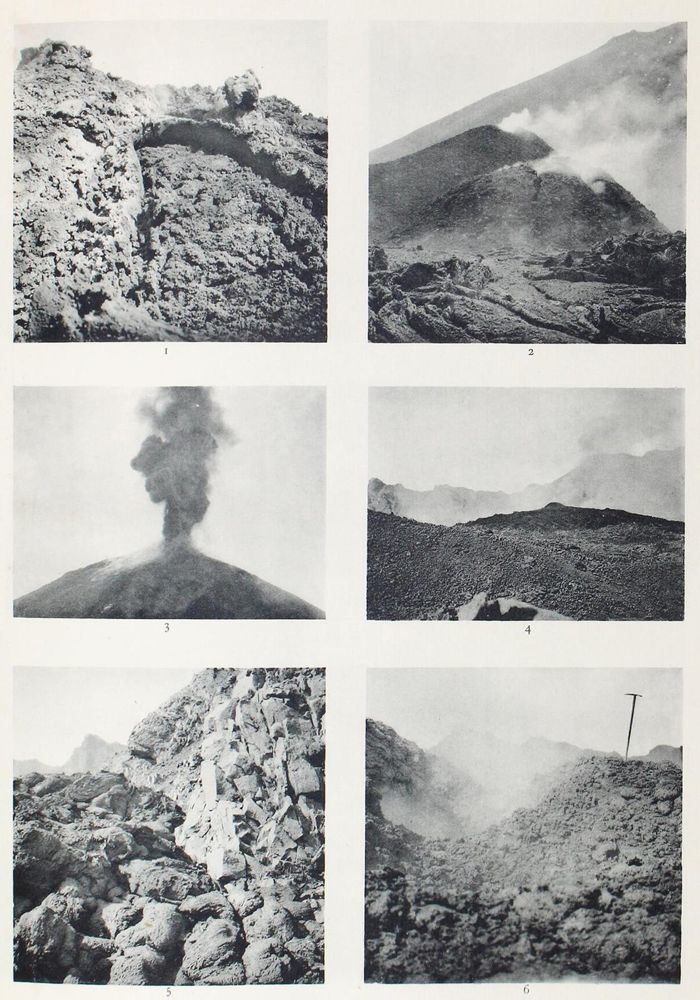 Große Abbildung Nr.2: 120-1112 Brun,A.(J.L.).: (Verschiedene Gebiete - Varia, Geologie - Mineralogie u. Paläontologie, Vulkanismus)