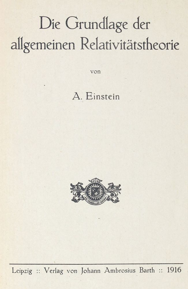 Große Abbildung Nr.1: 120-1140 Einstein,A.: (Verschiedene Gebiete - Varia, Physik)