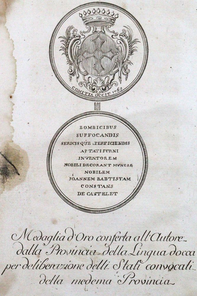 Große Abbildung Nr.2: 120-1158 Constans de Castellet,(J.B.).: (Verschiedene Gebiete - Varia, Seide)