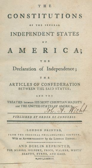 Große Abbildung Nr.1: 120-1173 Constitutions, The,: (Amerika)