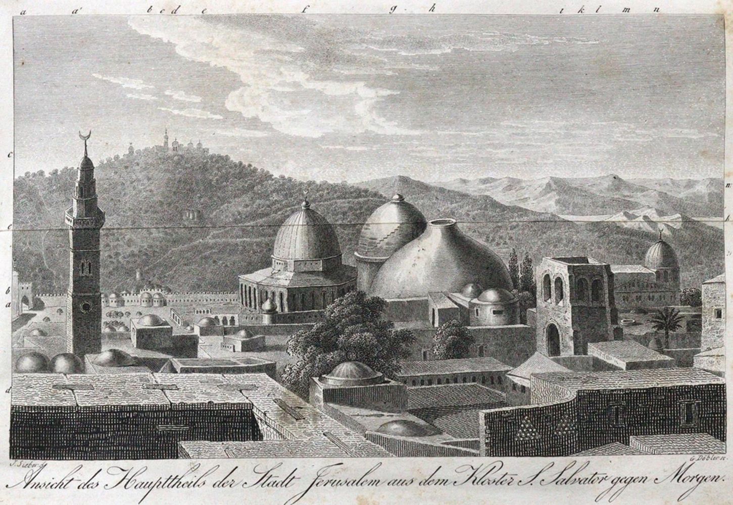 Große Abbildung Nr.1: 120-1189 Sieber,F.W.: (Asien, Palästina)
