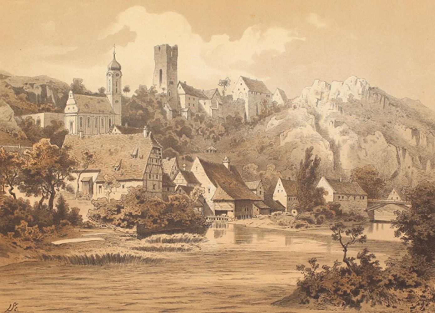 Große Abbildung Nr.1: 120-1197 Paulus,E.: (Deutschland, Baden-Württemberg)