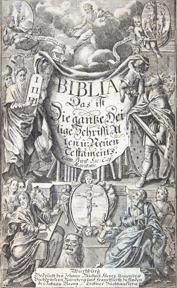 Große Abbildung Nr.1: 120-12 Biblia germanica.: (Bibeln)
