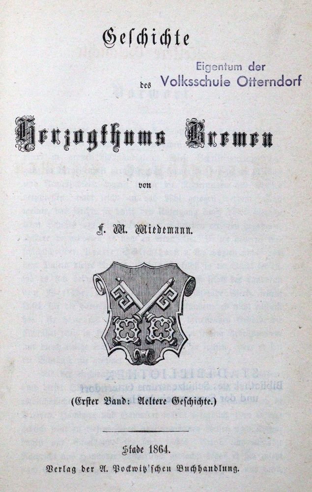 Große Abbildung Nr.1: 120-1210 Wiedemann,F.W.: (Deutschland, Bremen)