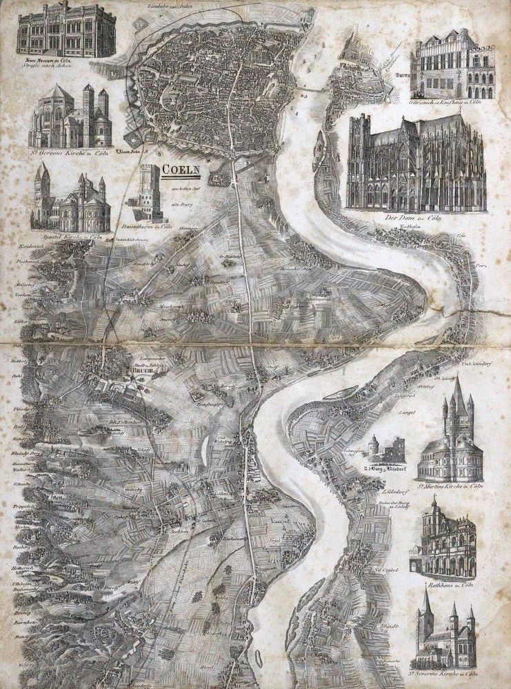 Große Abbildung Nr.1: 120-1245 Rheinlauf.: (Deutschland, Rheinlande)