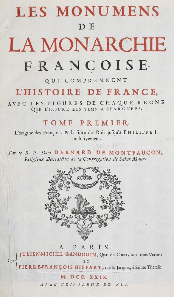 Große Abbildung Nr.4: 120-1286 Montfaucon,B.de.: (Frankreich)