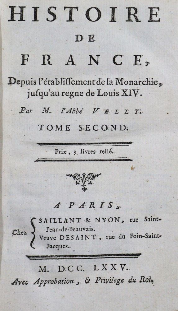 Große Abbildung Nr.1: 120-1293 Velly,P.F.: (Frankreich)