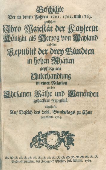 Große Abbildung Nr.1: 120-1329 Salis-Marschlins,C.U.v.: (Schweiz, Graubünden)