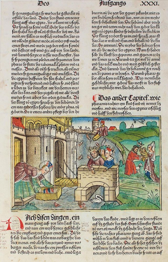 Große Abbildung Nr.4: 120-135 Schreiber,W.L.: (Inkunabeln, Buchholzschnitte)