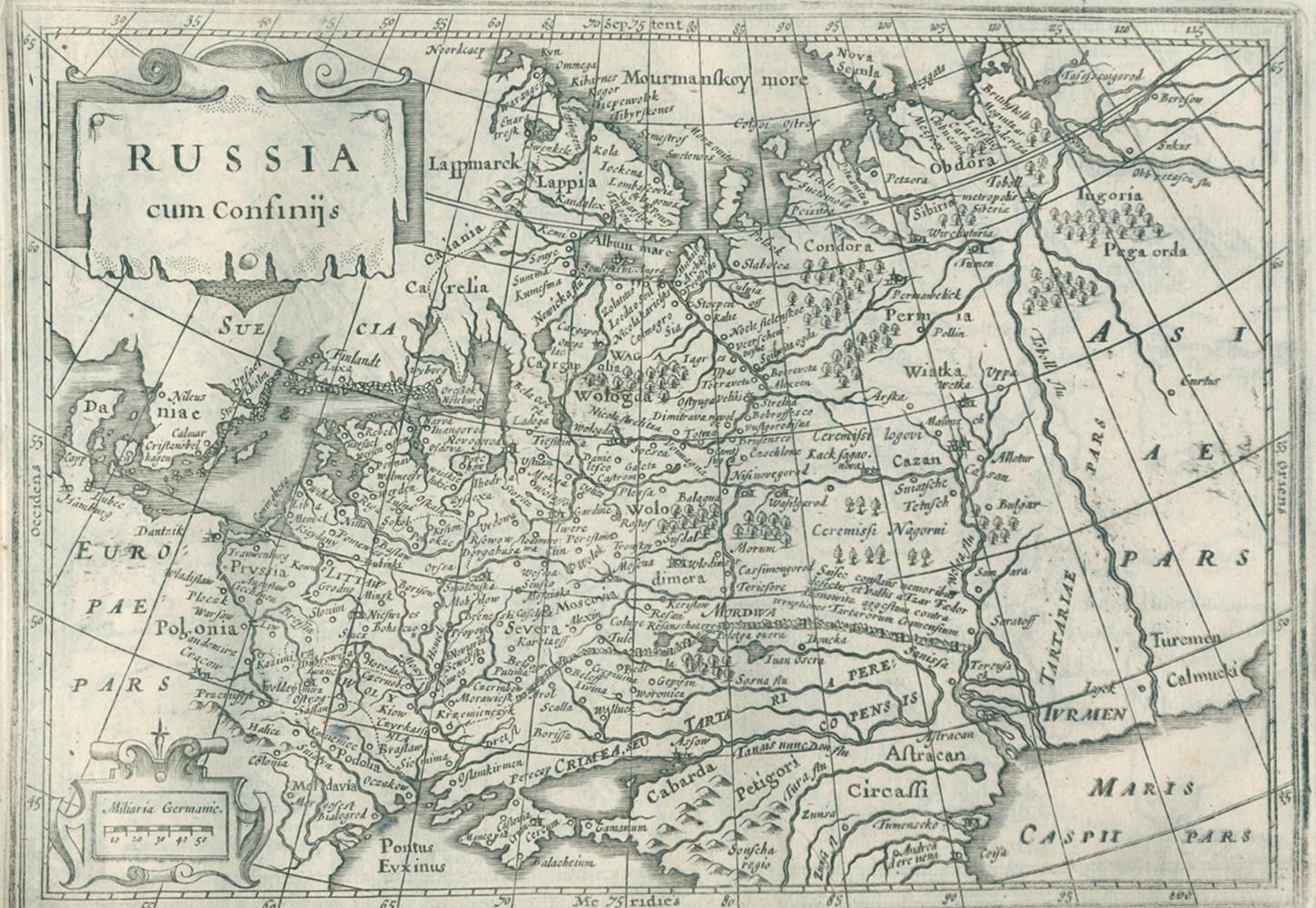 Große Abbildung Nr.1: 120-1351 Landkarten: (Verschiedene Länder - Geschichte, Atlanten, Jansson)
