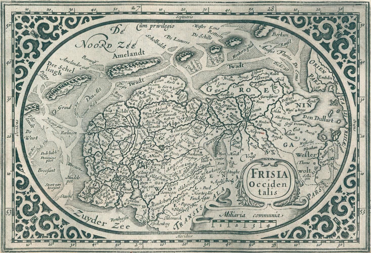 Große Abbildung Nr.2: 120-1351 Landkarten: (Verschiedene Länder - Geschichte, Atlanten, Jansson)