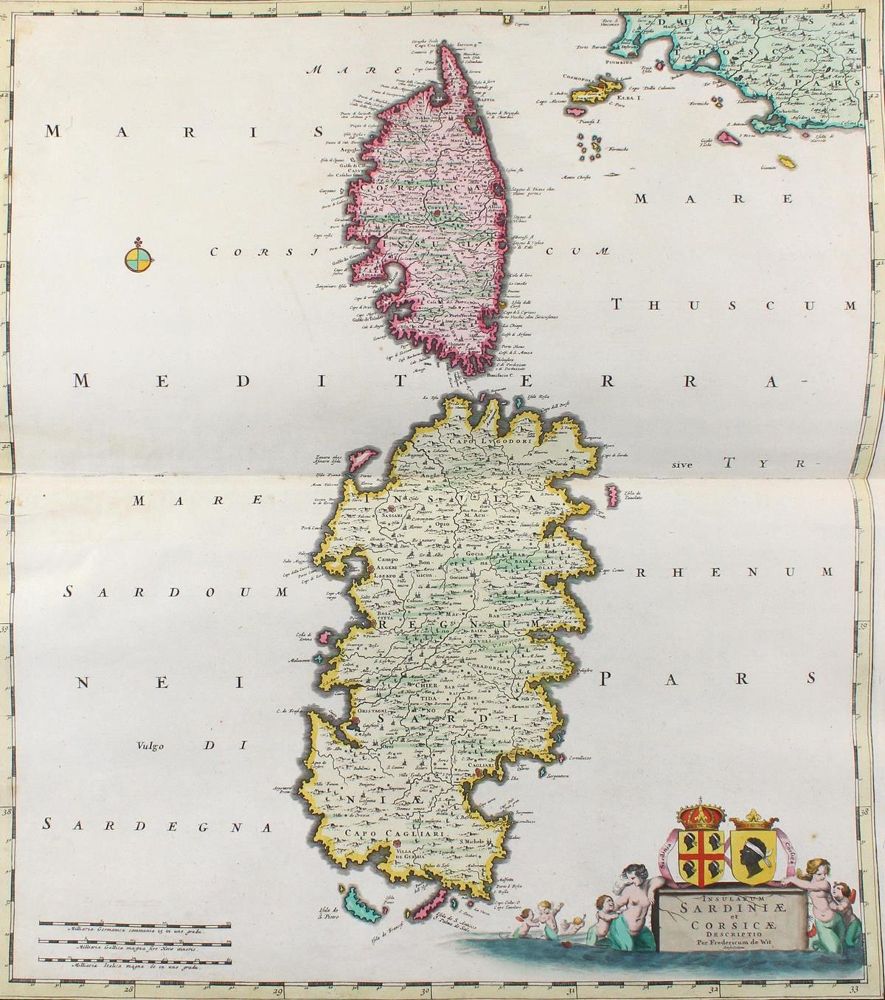 Große Abbildung Nr.4: 120-1354 Visscher,N. (Verschiedene Länder - Geschichte, Atlanten)