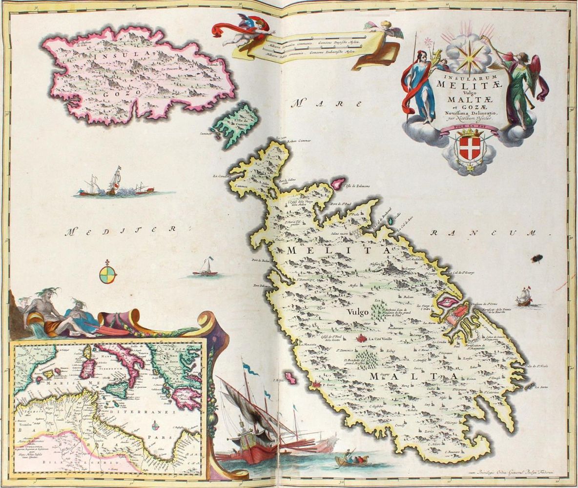 Große Abbildung Nr.5: 120-1354 Visscher,N. (Verschiedene Länder - Geschichte, Atlanten)