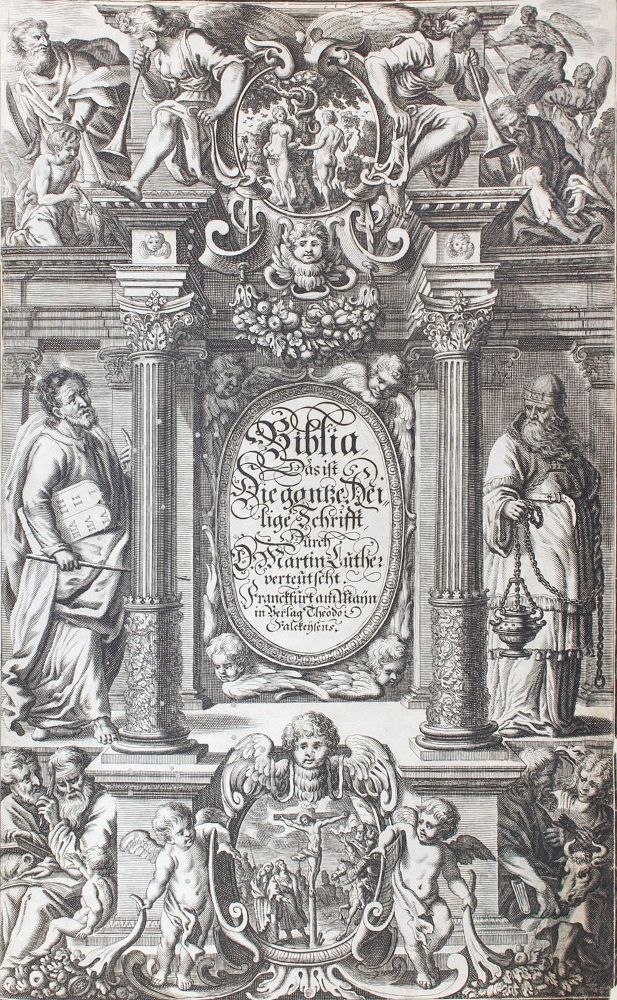 Große Abbildung Nr.1: 120-14 Biblia germanica.: (Bibeln)