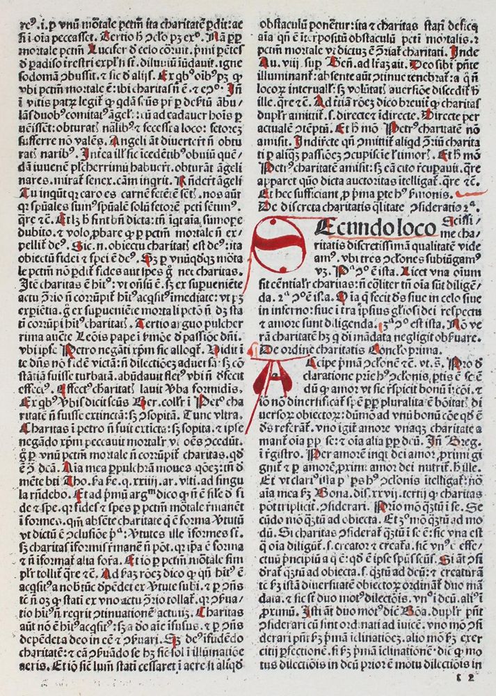 Große Abbildung Nr.1: 120-140 Spiera,A.de.: (Inkunabeln)