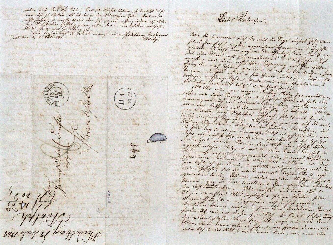 Große Abbildung Nr.1: 120-1408 Cornill, Heinrich Anton,: (Autographen)