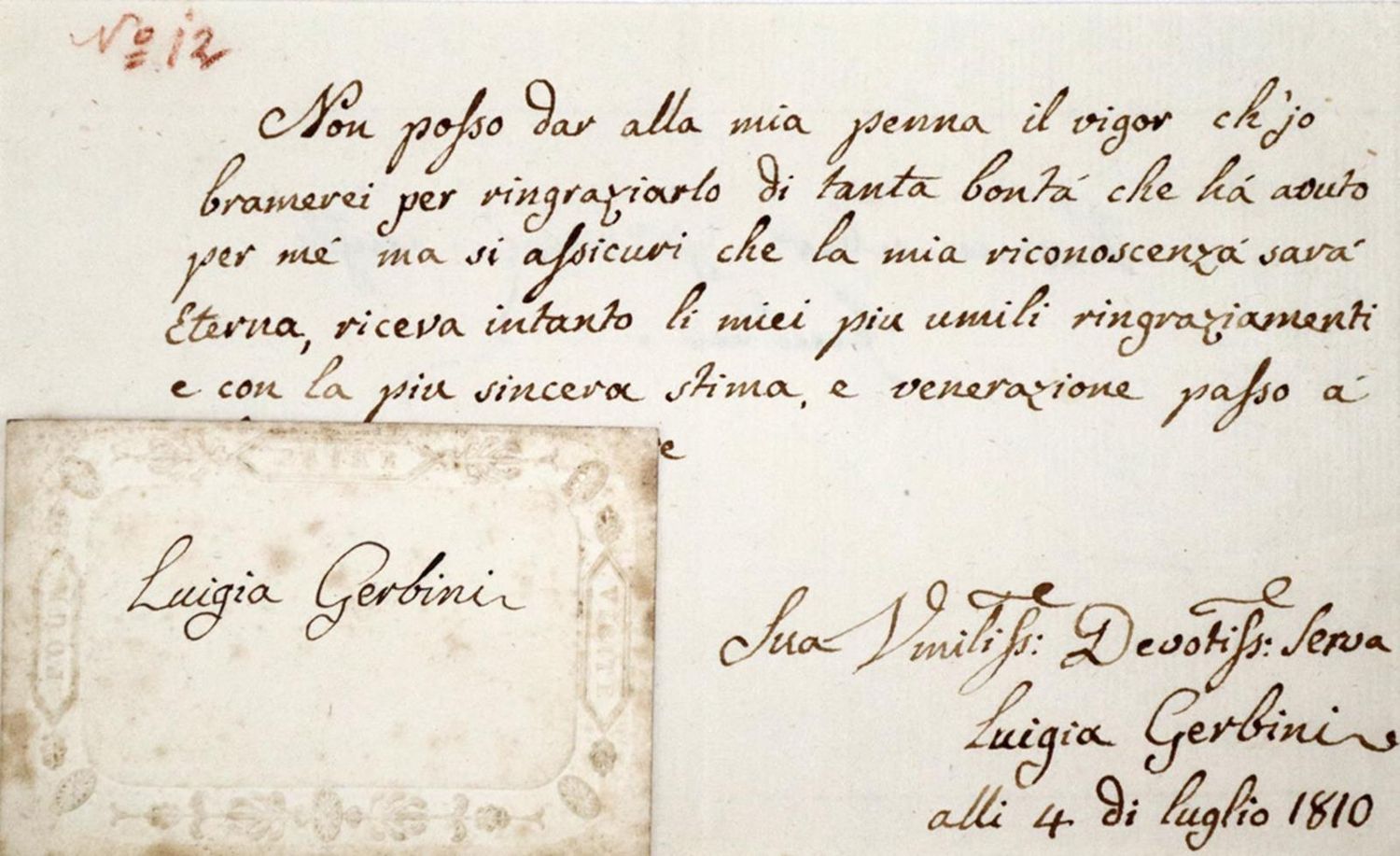 Große Abbildung Nr.1: 120-1437 Gerbini, Luigia: (Musik)