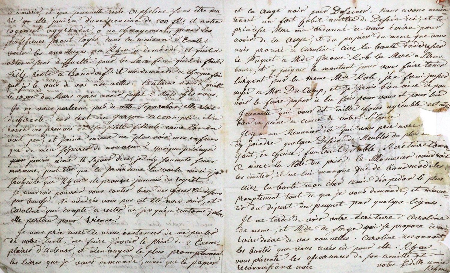 Große Abbildung Nr.2: 120-1449 Rehmann, Joseph Xaver,: (Autographen)