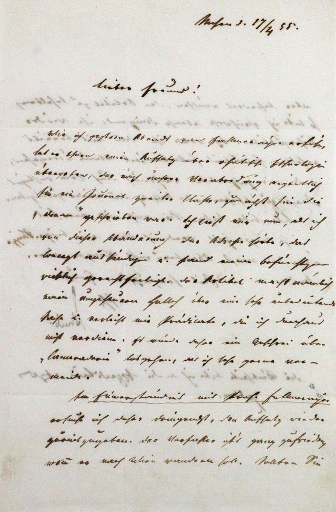 Große Abbildung Nr.1: 120-1457 Steub, Ludwig,: (Autographen)