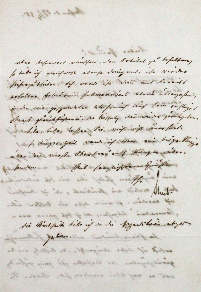 Große Abbildung Nr.2: 120-1457 Steub, Ludwig,: (Autographen)