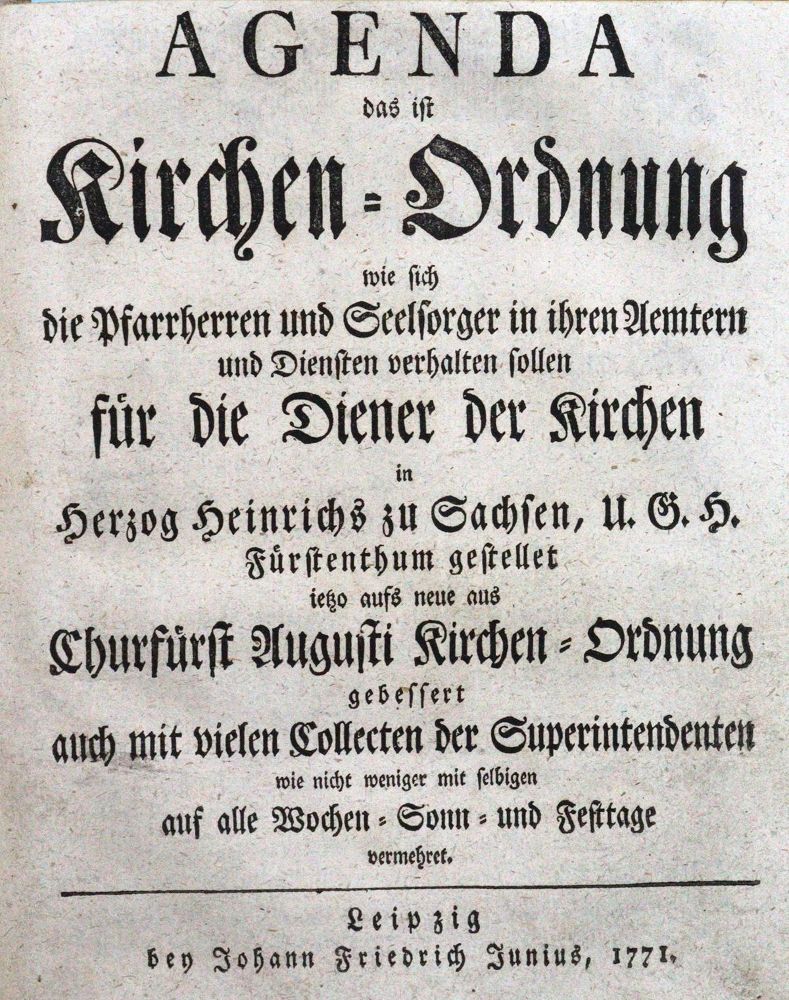 Große Abbildung Nr.1: 120-146 Kirchenbuch, Vollständiges...: (Alte Drucke, Handschriften und Theologie)