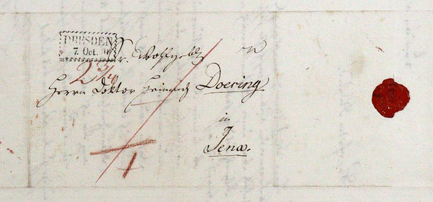 Große Abbildung Nr.2: 120-1460 Winkler, Karl Gottlieb Theodor,: (Autographen)