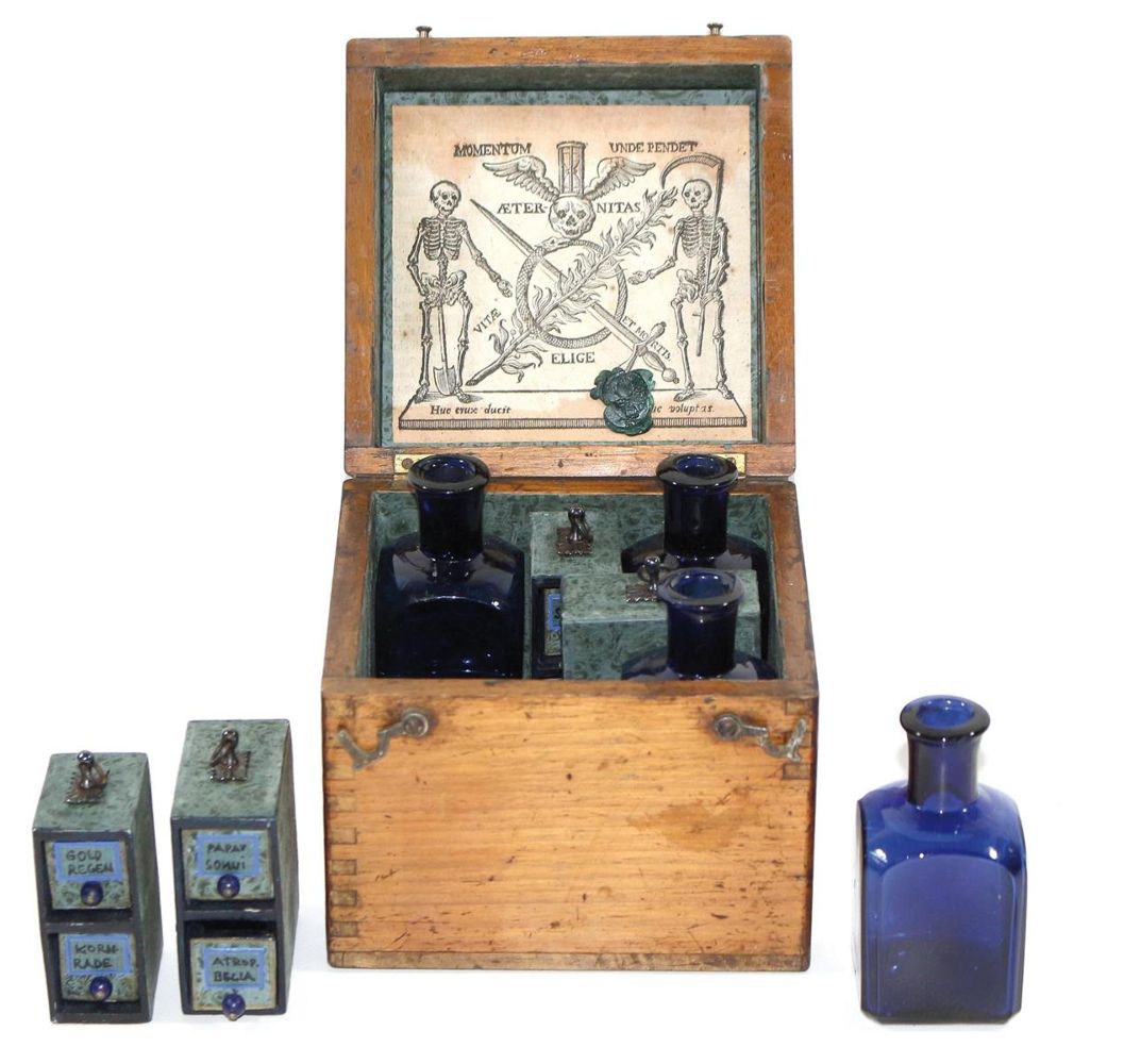 Große Abbildung Nr.1: 120-1488 Reiseapotheke Giftapotheke: (Varia, Medizin)