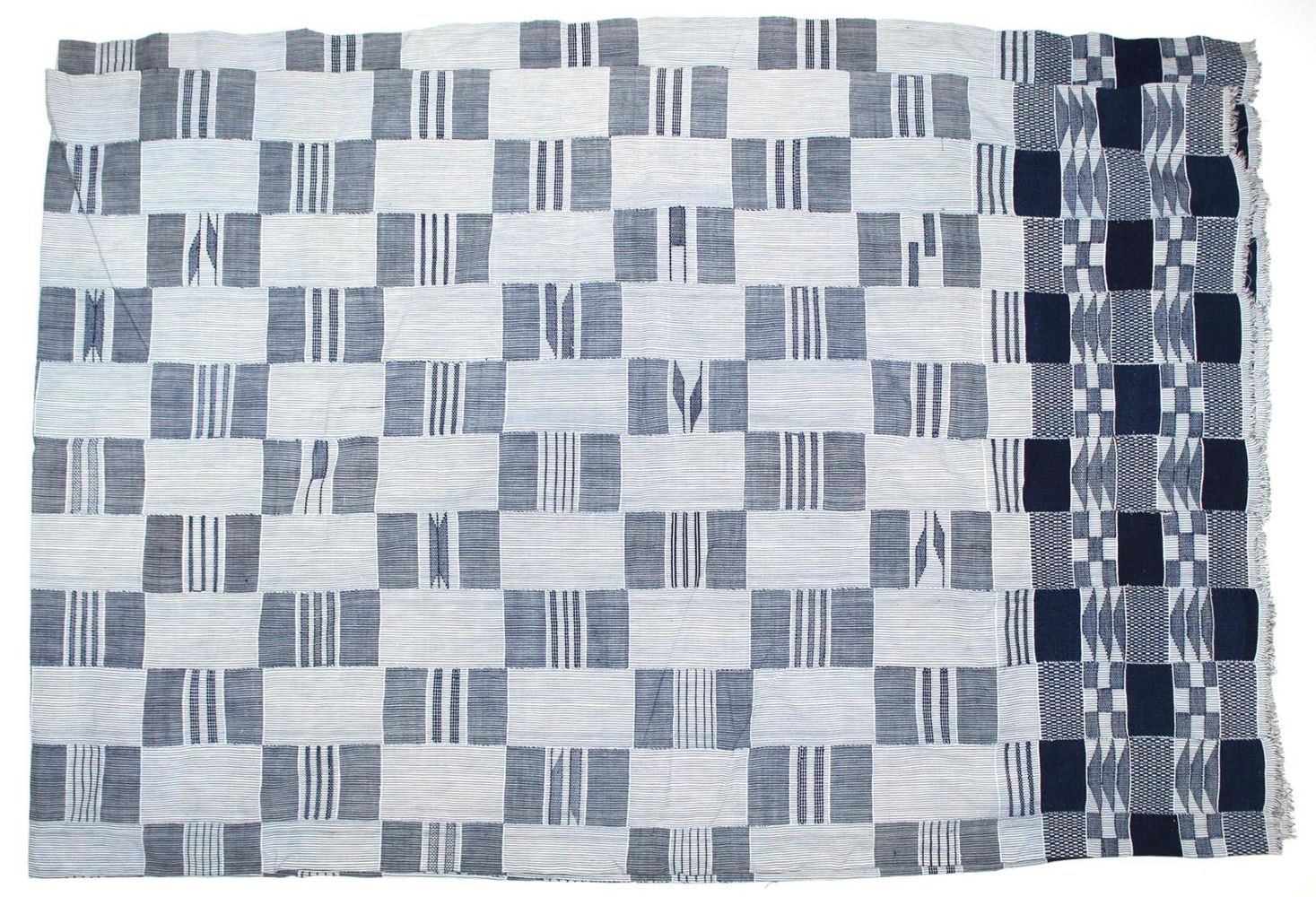 Große Abbildung Nr.3: 120-1521 Ashanti Kente Cloths.: (Afrika)