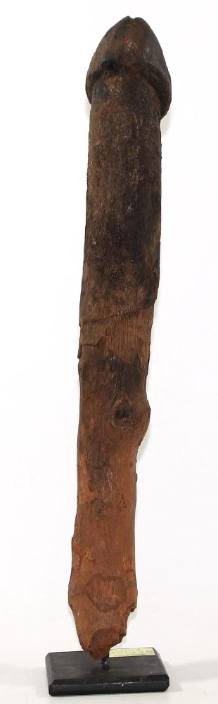 Große Abbildung Nr.2: 120-1551 Ritual Penis Lobi: (Afrika, Sammlung Wolfgang Nerlich, Burkina Faso)
